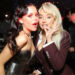 Jenna Ortega and Sabrina Carpenter attend the 2025 Met Gala Celebrating "Superfine: Tailoring Black Style" at Metropolitan Museum of Art on May 05, 2025 in New York City.