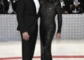 Hugh Jackman, left, and Deborra-Lee Furness attend The Metropolitan Museum of Art's Costume Institute benefit gala celebrating the opening of the "Karl Lagerfeld: A Line of Beauty" exhibition on Monday, May 1, 2023, in New York. (Photo by Evan Agostini/Invision/AP)