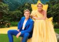I’m A Celebrity Get Me Out Of Here! hosts Robert Irwin and Julia Morris.