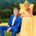 I’m A Celebrity Get Me Out Of Here! hosts Robert Irwin and Julia Morris.