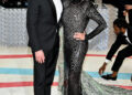 Hugh Jackman and Deborra-Lee Furness at the 2023 Met Gala: Karl Lagerfeld: A Line of Beauty held at the Metropolitan Museum of Art on May 1, 2023 in New York, New York.