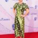 'Amandaland' star Philippa Dunne stuns in green. Photo: PA