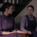 Chase Infiniti and Lucy Halliday in The Testaments.