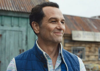 Matthew Rhys on 'Widow's Bay'Credit: Apple TV