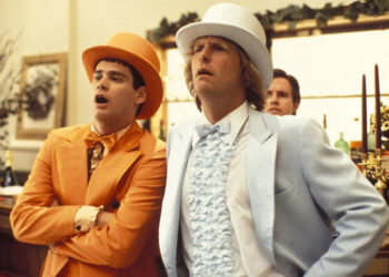 Jim Carrey, Jeff Daniels Dumb and Dumber - 1994Credit: Mark Fellman/New Line/Kobal/Shutterstock