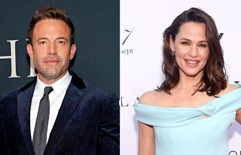 Ben Affleck Reunites With Ex Wife Jennifer Garner at Kids Play