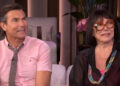Jerry O'Connell and his mom, Linda on 'Live with Kelly and Mark'Credit: ABC