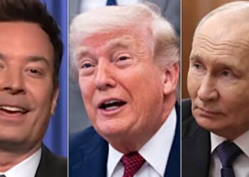 Jimmy Fallon Lands Big Joke On Small Talk Between Trump And Putin In Phone Call