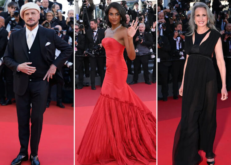 John Travolta, pregnant Barbara Palvin and more celebs light up ‘Karma’ premiere red carpet at Cannes Film Festival 2026