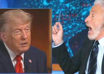 Jon Stewart Stunned By Bonkers Trump Moment