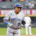 Kansas City Royals catcher Salvador Perez (13). © Kamil Krzaczynski-Imagn Images
