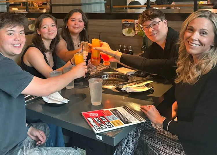 Kate Gosselin with her kids.Credit: Kate Gosselin/Instagram