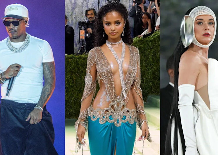 ATLANTA, GEORGIA - OCTOBER 25: Future performs onstage during ONE Musicfest 2025 at Piedmont Park on October 25, 2025 in Atlanta, Georgia. 
NEW YORK, NEW YORK - MAY 04: Tyla attends the 2026 Met Gala celebrating "Costume Art" at Metropolitan Museum of Art on May 04, 2026 in New York City. 
US singer Katy Perry arrives for the 2026 Met Gala celebrating "Costume Art" at the Metropolitan Museum of Art, in New York, on May 4, 2026.