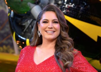 Kelly Brook got into a feud with Ant and Dec