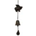 Midwest-Cbk Flying Pig With Wings Bell Wind Chime Cast Iron