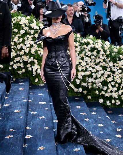 Kim Kardashian in Chrome Hearts in 2025 (Matt Crossick/PA)