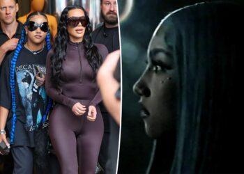 Kim Kardashian's daughter North West debuts under-eye piercings