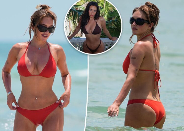 Kylie Jenner's BFF Stassie Karanikolaou shows off new butt in bikini after BBL reduction