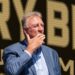 Larry Bird voiced disapproval of the NBA's focus on entertainment: "There's more hype than there is game"