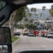Police and Fire Departments respond to an active shooter at...