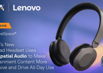 Lenovo's New ThinkPad Headset Uses Ceva Spatial Audio to Make Entertainment Content More Immersive and Drive All-Day Use