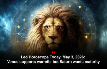 Leo Horoscope Today, May 3, 2026: Venus supports warmth, but Saturn wants maturity