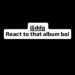 Instagram story by Lil Tjay tagging @ddg, with text "React to that album boi" and music "Free the Bros" playing.