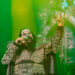 Lordi performed their latest singles with Johnny Logan and Noora Louhimo