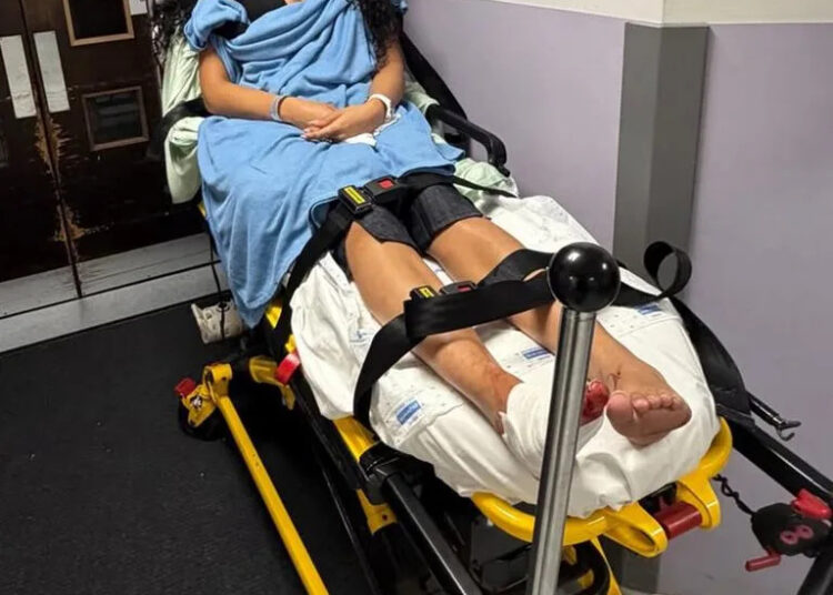 Ella Thomas was rushed to hospitalCredit: Ella Thomas/Instagram