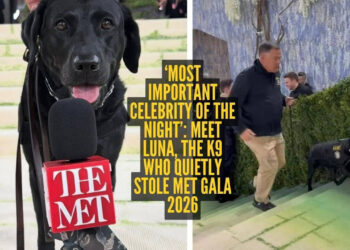 Luna K9: ‘Most important celebrity of the night’: Meet Luna, the K9 who quietly stole Met Gala 2026