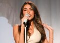 Musical guest Madison Beer performing on stage