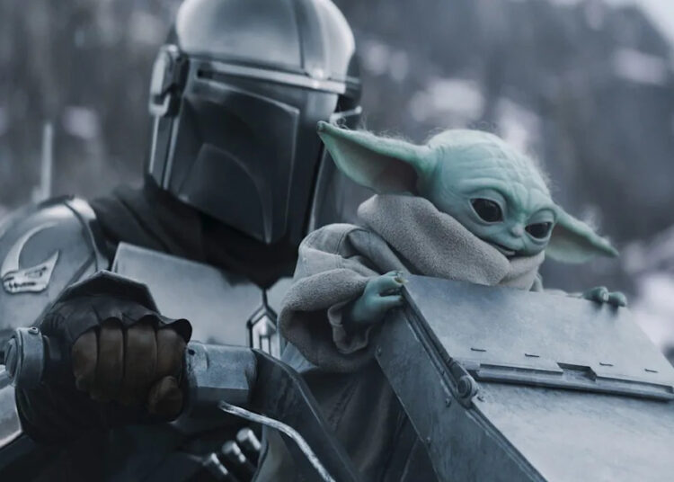 Din Djarin and Grogu in 'The Mandalorian and Grogu'Credit: courtesy of Lucasfilm