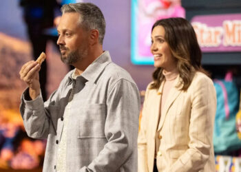 Nate Bargatze and Mandy Moore in 'The Breadwinner'Credit: Jennifer Clasen