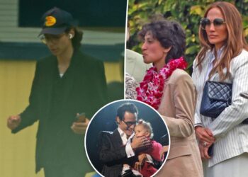 Marc Anthony skips Emme's graduation as Jennifer Lopez and Ben Affleck's son attend