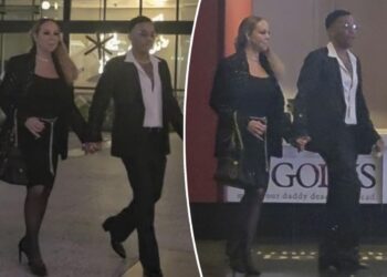 Mariah Carey, Anderson .Paak seen on PDA-filled movie date