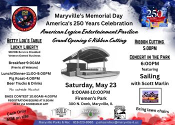 Maryville Memorial Day event to open Legion pavilion