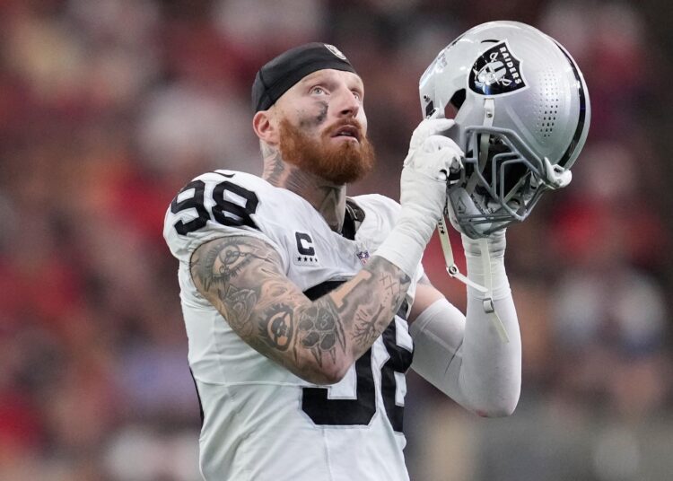 Maxx Crosby Drops New Song 'PlaqueBoy Maxx' in Trending Video Amid Raiders, NFL Offseason