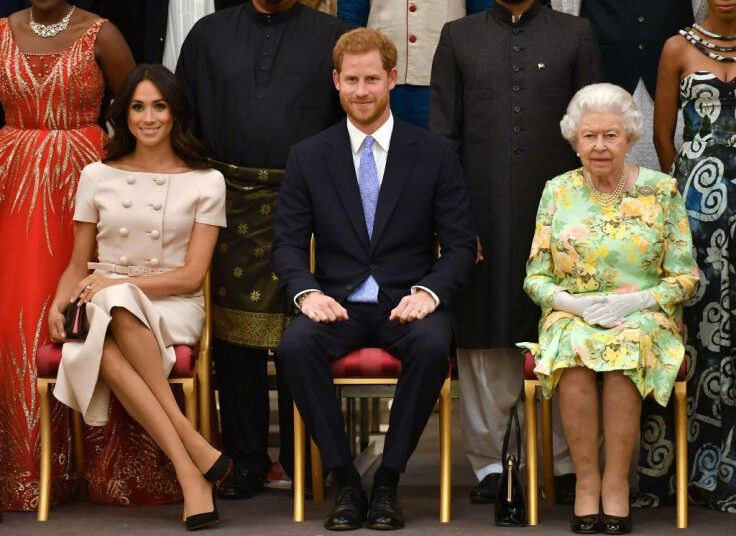 Meghan Markle, Prince Harry, Queen Elizabeth II