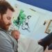 Prince Harry is pictured with baby Archie in the new picture Meghan shared
