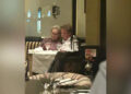 Meryl Streep cuddled up to Martin Short at dinner.@AudeJavel79/X