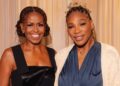 Michelle Obama Dons Celine in New Podcast with Serena Williams