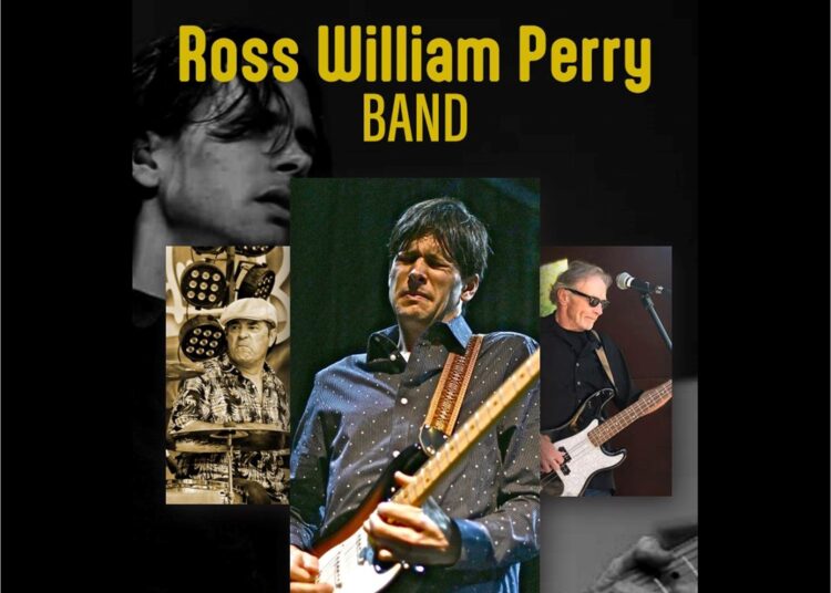 Photo collage of members of the Ross William Perry Band