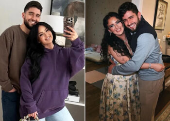 Mikayla Nogeuira and boyfriend Zach.Credit: Mikayla Nogueira/Instagram