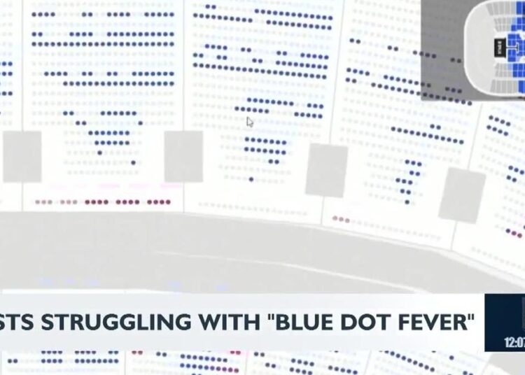 Musicians struggle with 'blue dot fever' | Entertainment