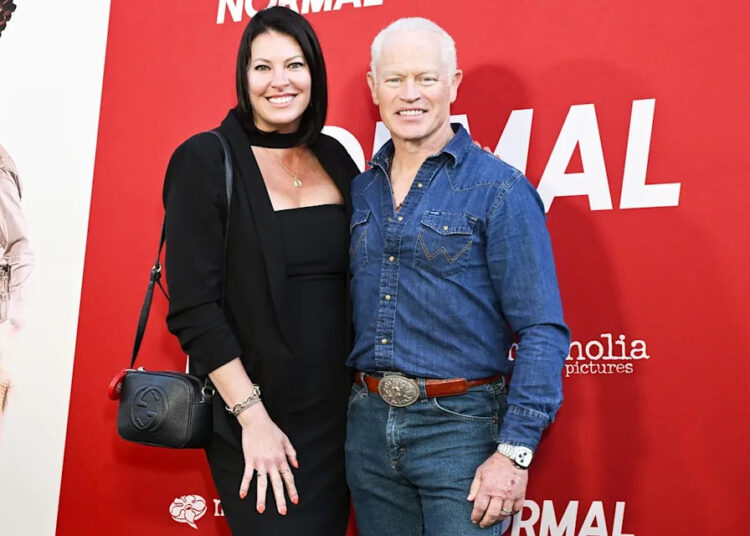 Ruvé and Neal McDonough at the premiere of 'Normal' in AprilCredit: Olivia Wong/WireImage