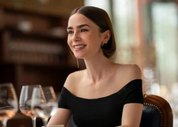 Lily Collins as Emily in "Emily In Paris."