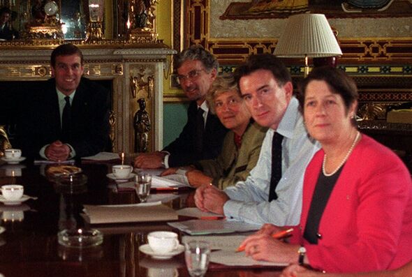 Andrew and Peter Mandelson in 1999