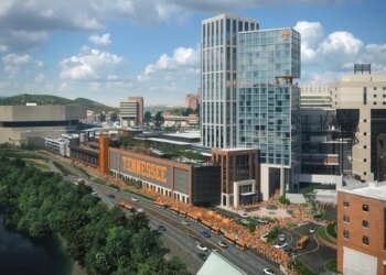 Neyland Entertainment District details, parking, renderings at Tennessee