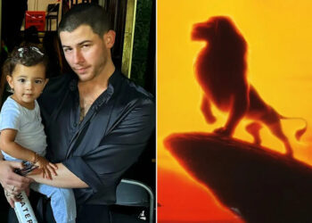 Nick Jonas and his daughter Malti; 'The Lion King' (1994)Credit: Nick Jonas/Instagram; The Legacy Collection/THA/Shutterstock