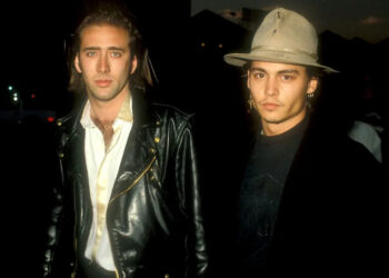 Nicolas Cage, Johnny DeppCredit: Barry King/WireImage